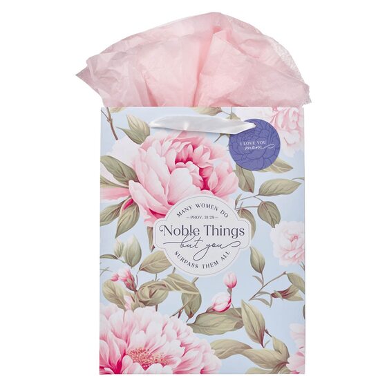 Gift Bag Lg Portrait Noble Things - Re-vived
