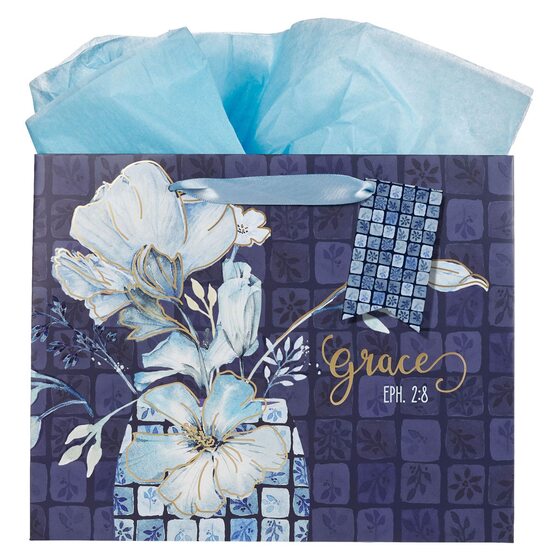 Gift Bag Lg Landscape Grace Eph. 2:8 - Re-vived