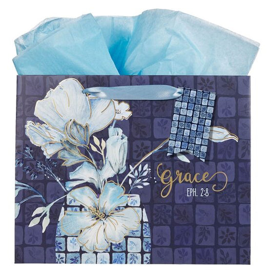 Gift Bag Lg Landscape Grace Eph. 2:8 - Re-vived