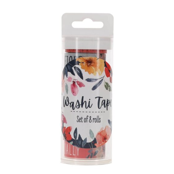 Washi Tape Set 8Pc Rejoice Always 1 Thess. 5:16-18 - Re-vived