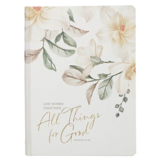 All Things for Good Hardcover Journal - Romans 8:28 - Re-vived