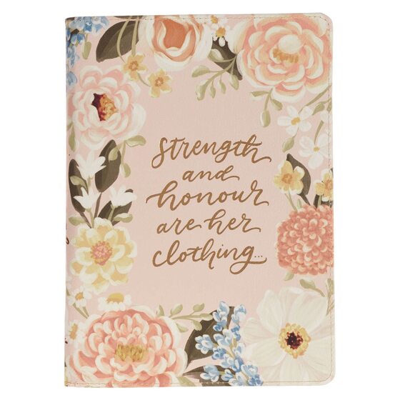 Journal Classic Zip Pink Strength & Dignity Prov. 31:25 - Re-vived