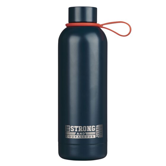 Water Bottle Ss Stickers Navy Strong And Courageous Josh. 1: - Re-vived