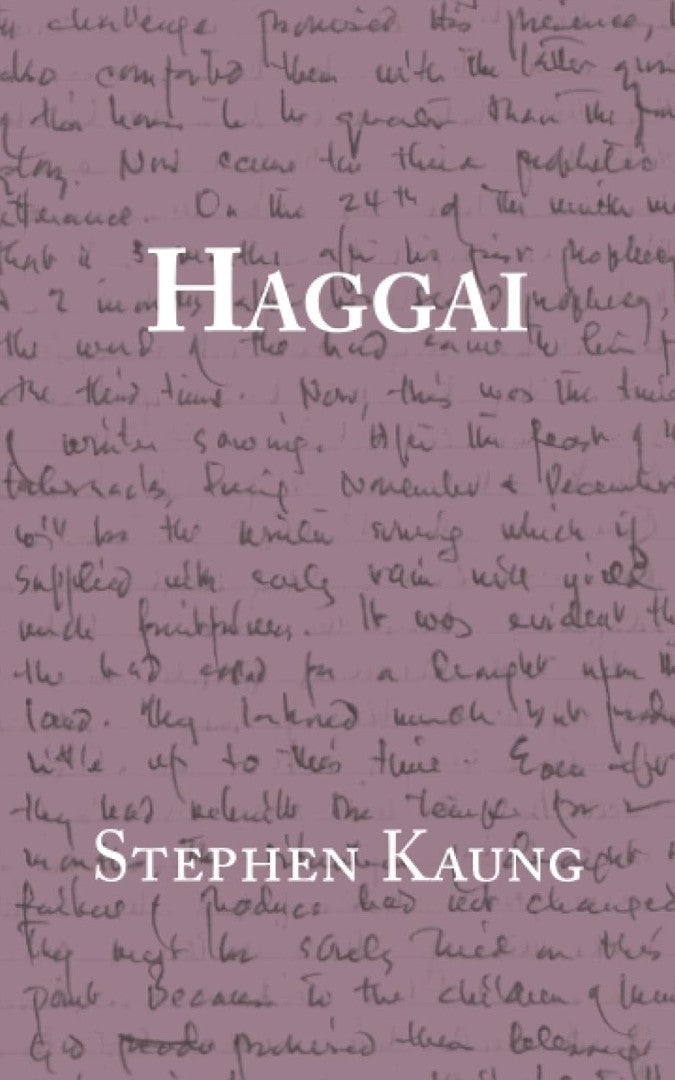 Haggai - Re-vived