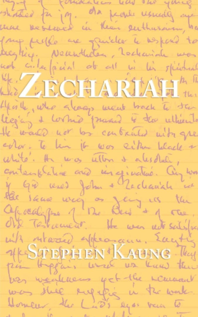 Zechariah - Re-vived