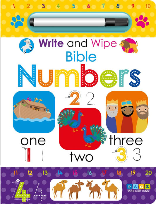 Write And Wipe Bible Alphabet - Re-vived