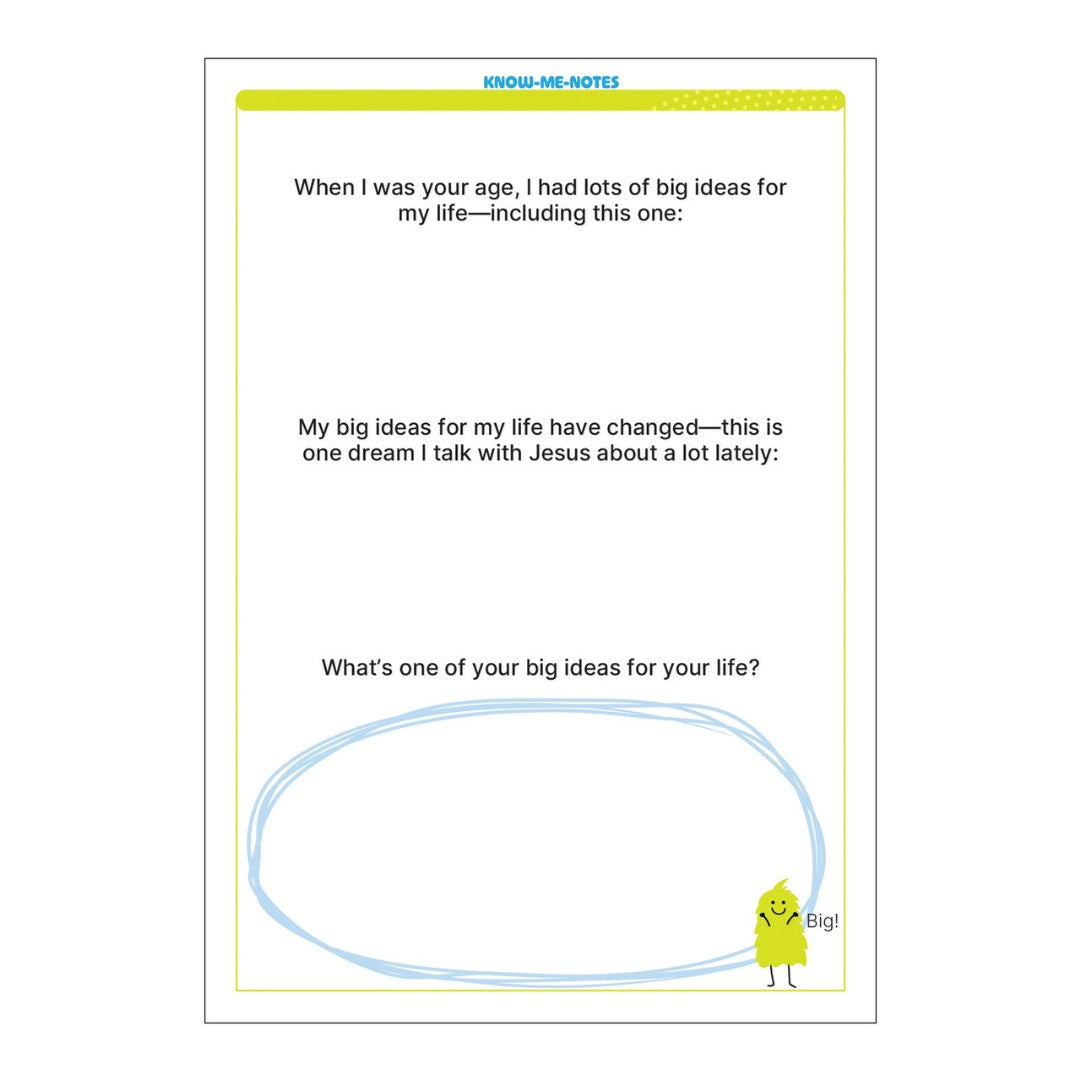 Know-Me-Notes: Everyday Moments - Re-vived