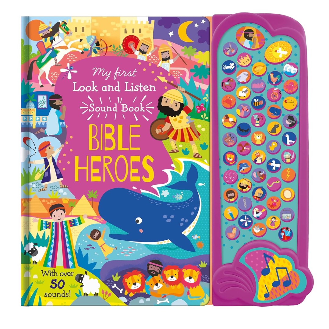 Bible Heroes - My First Look & Listen Sound Book - Re-vived