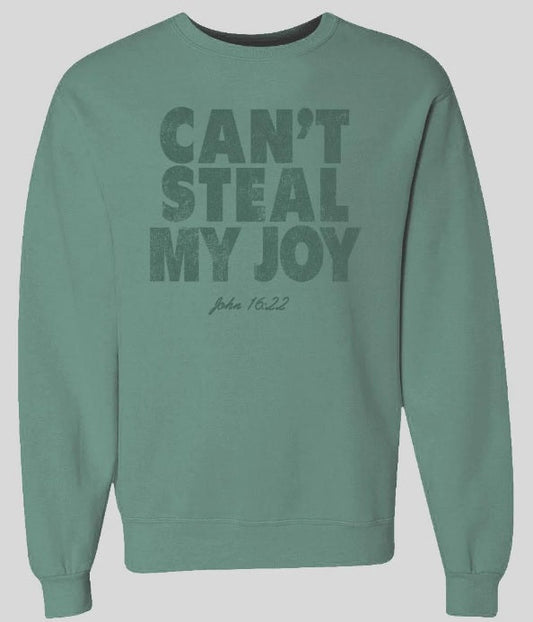 Can't Steal Joy Crew Fleece Medium - Re-vived