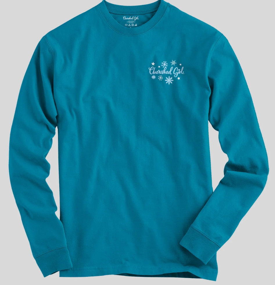 Snowflake Long Sleeve Tee XL - Re-vived