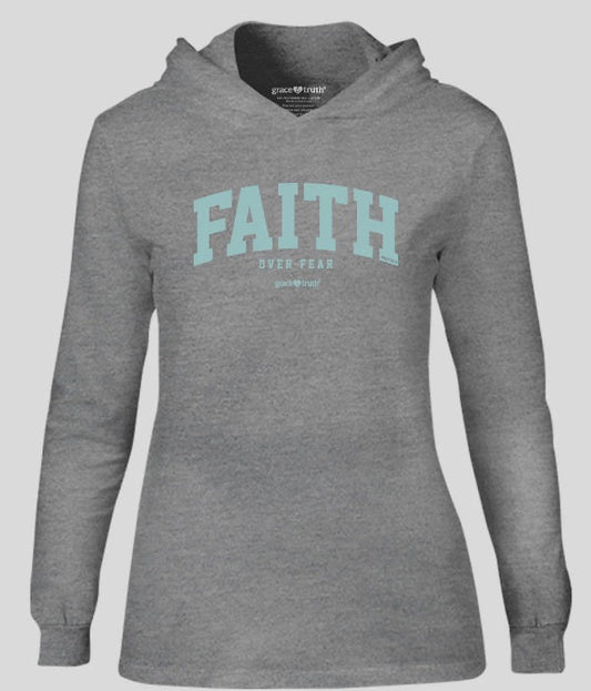 Faith Hoody Tee Large - Re-vived