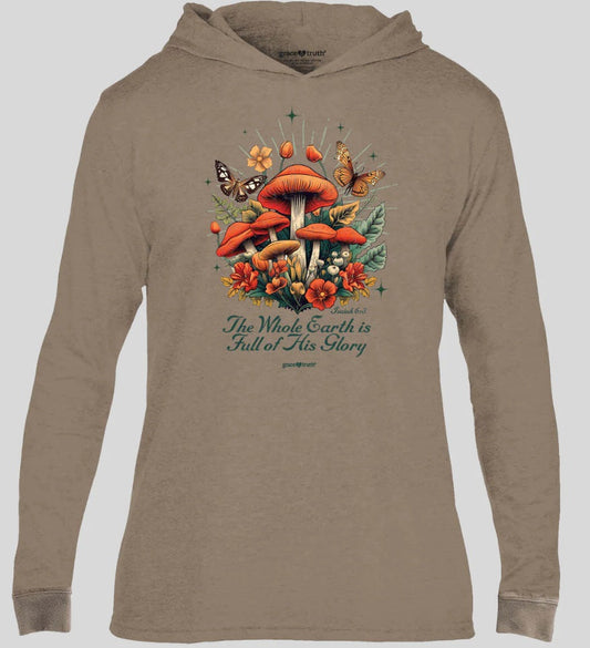 Mushrooms Hoody Tee 2XL - Re-vived
