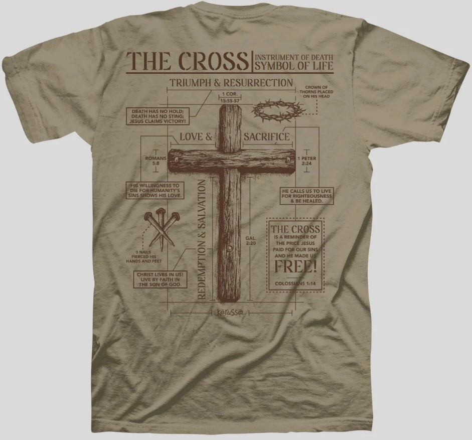 The Cross T-Shirt 2XL - Re-vived