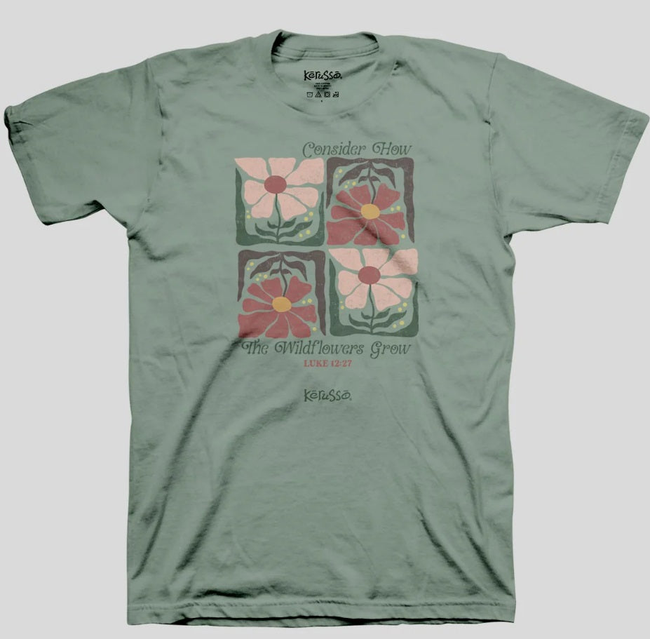 Wildflowers T-Shirt XL - Re-vived