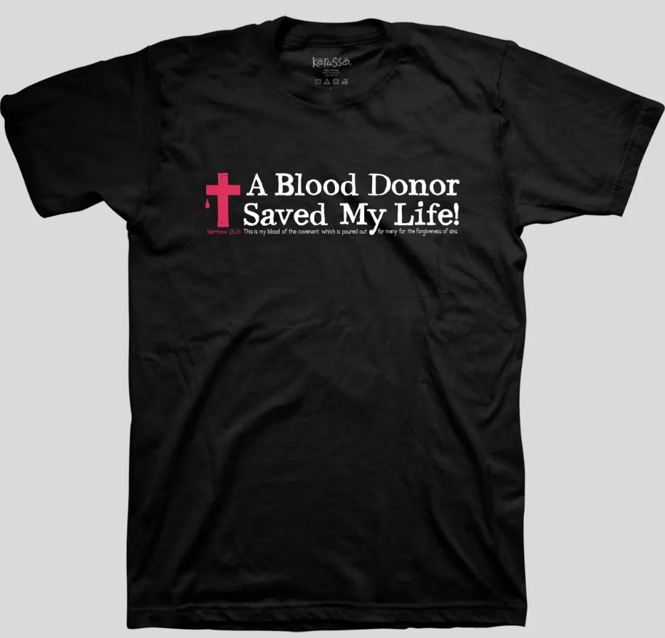 Blood Donor T-Shirt 4XL - Re-vived