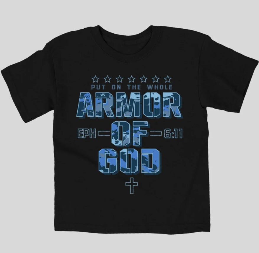 Armor Camo Kids T-Shirt Medium - Re-vived