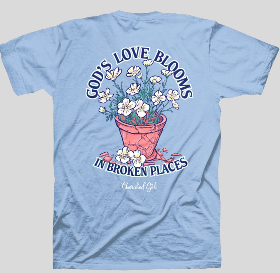 Blooms Cherished Girl T-Shirt Medium - Re-vived