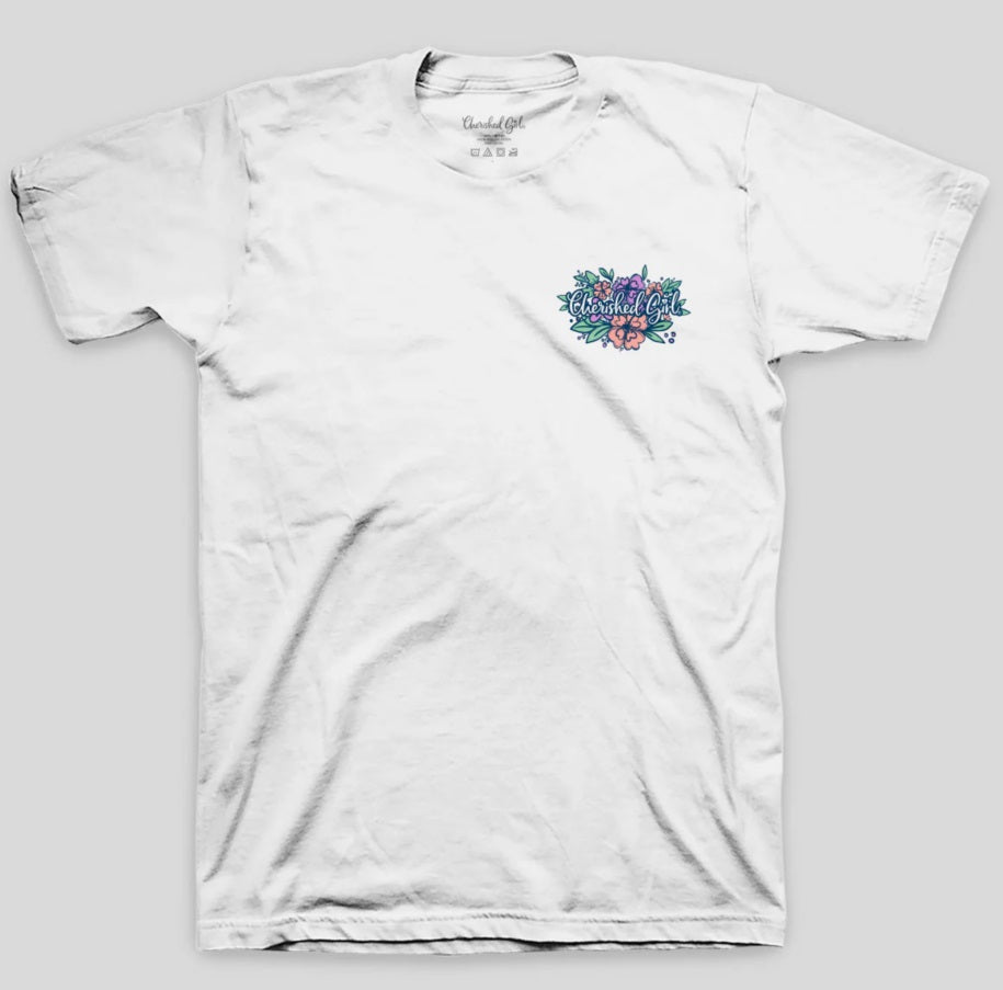 Live Justly Cherished Girl T-Shirt 3XL - Re-vived