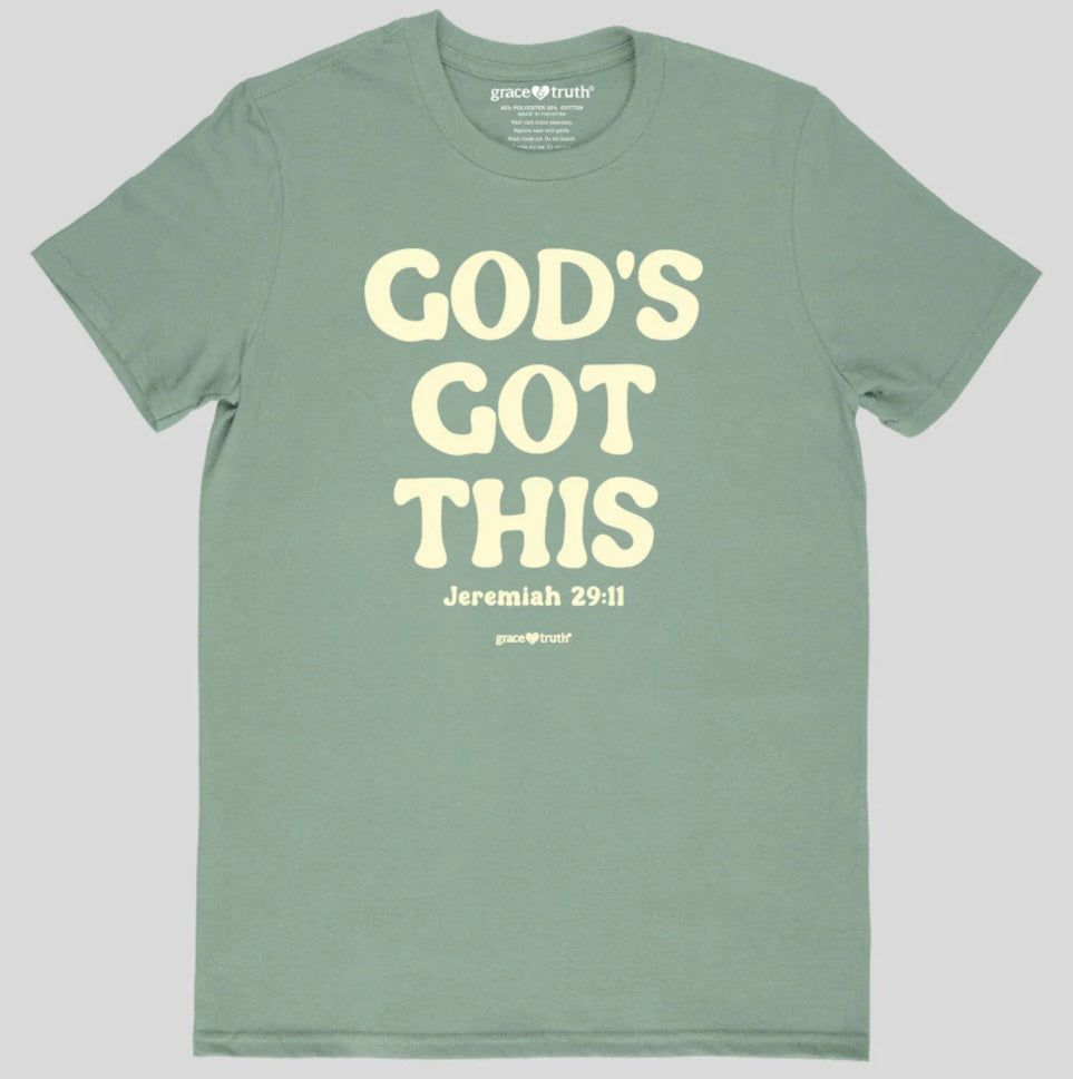 God's Got This Grace & Truth T-Shirt Medium - Re-vived