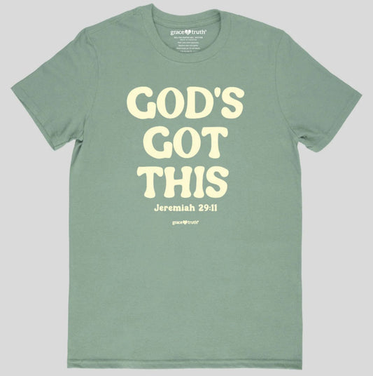 God's Got This Grace & Truth T-Shirt XL - Re-vived