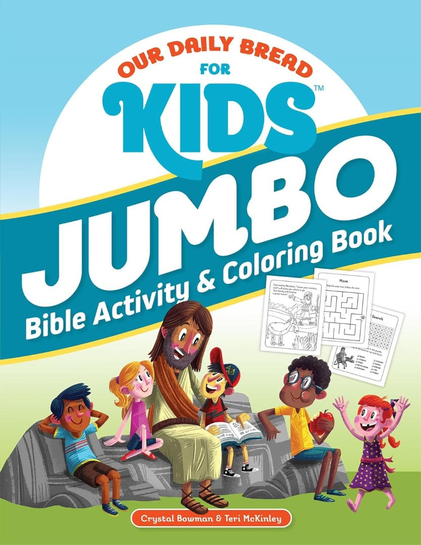 Our Daily Bread for Kids Jumbo Bible Activity & Coloring Boo - Re-vived