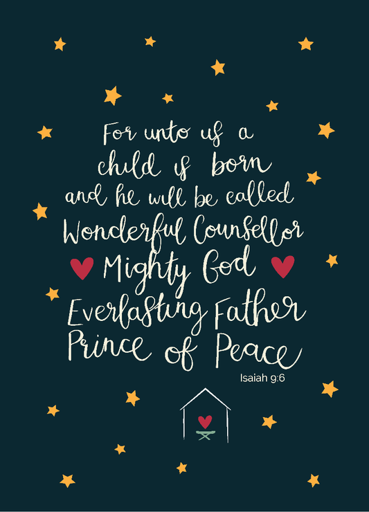 Wonderful Counsellor Christmas Cards (pack of 10)