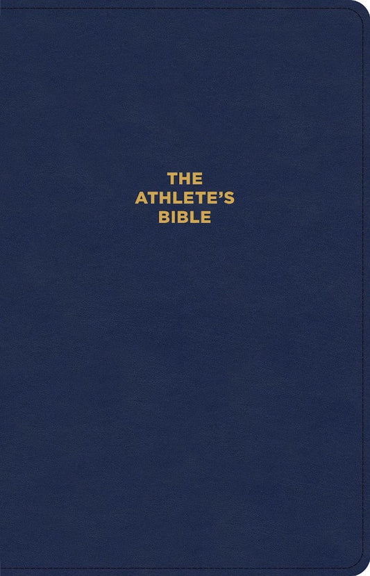 CSB Athlete's Bible, Revised and Updated, Optimal Type, Navy - Re-vived