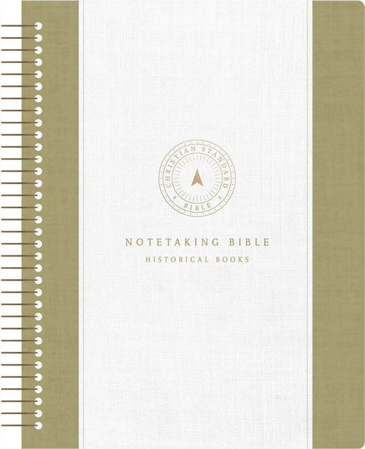 CSB Spiral-Bound Notetaking Bible, Historical Books - Re-vived