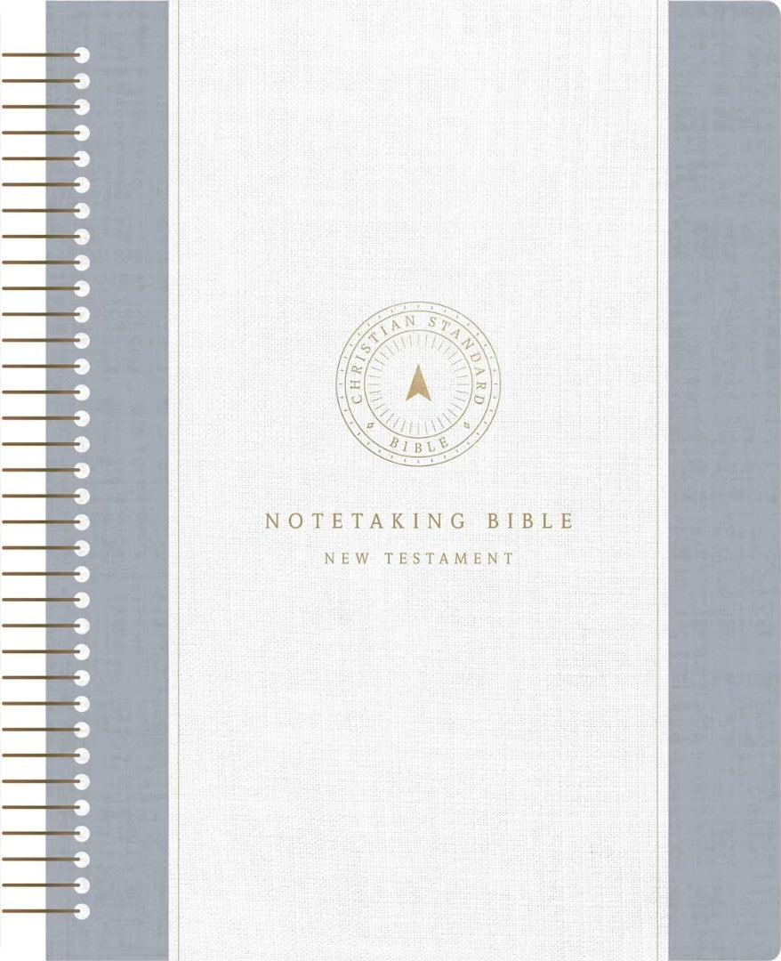 CSB Spiral-Bound Notetaking Bible, New Testament - Re-vived