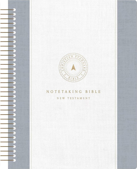 CSB Spiral-Bound Notetaking Bible, New Testament - Re-vived