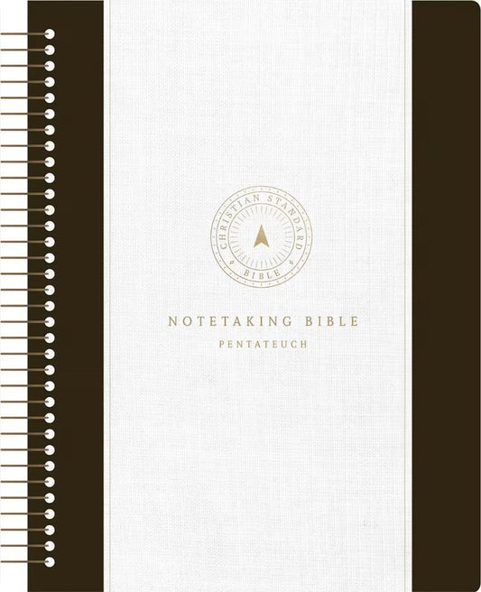 CSB Spiral-Bound Notetaking Bible, Pentateuch - Re-vived