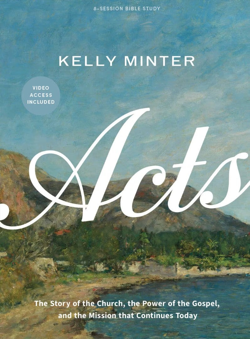 Acts Bible Study Book with Video Access - Re-vived