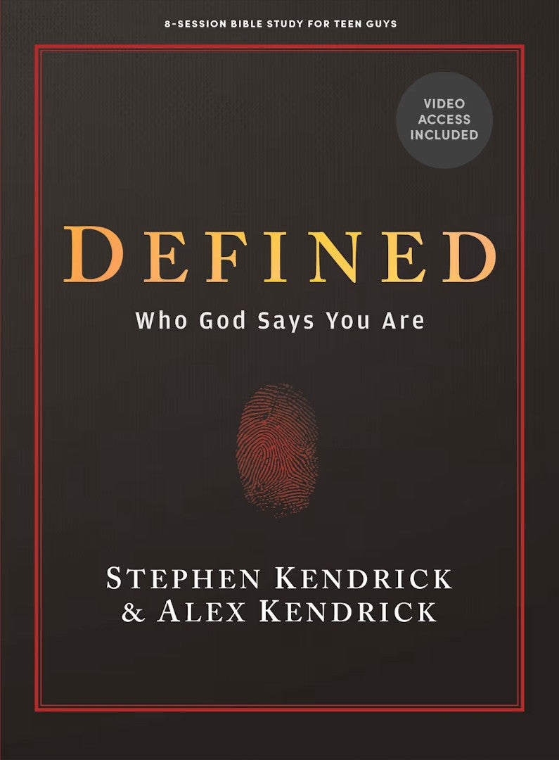 Defined Teen Guys Bible Study Book with Video Access - Re-vived