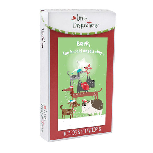 Paw-Some Christmas Cards (Box of 16) - Re-vived