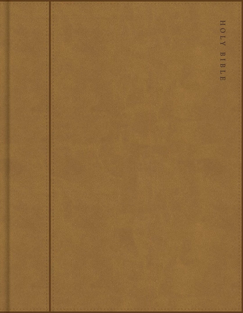 KJV Notetaking Bible, Camel Suedesoft LeatherTouch - Re-vived