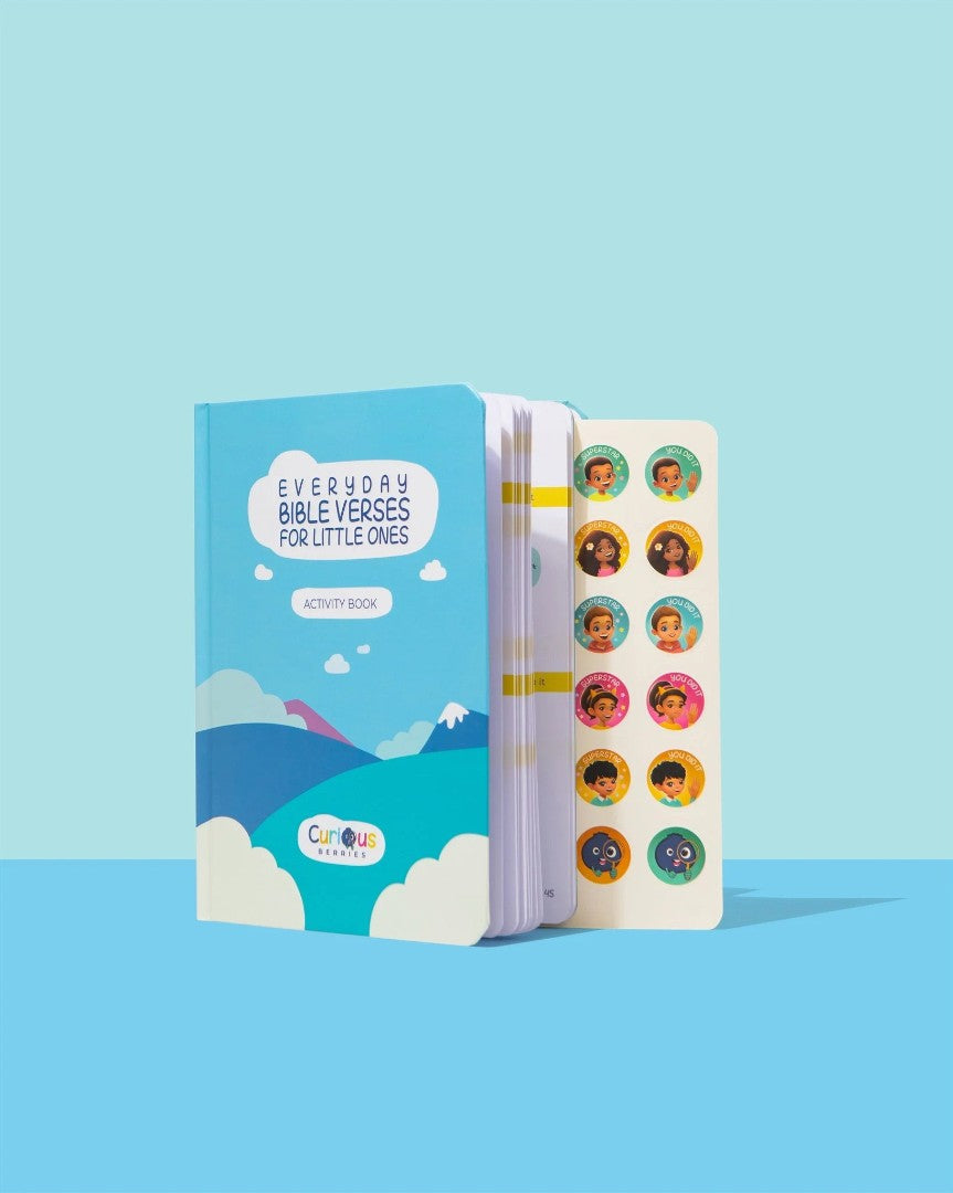 Everyday Bible Verses for Little Ones Activity Book - Re-vived