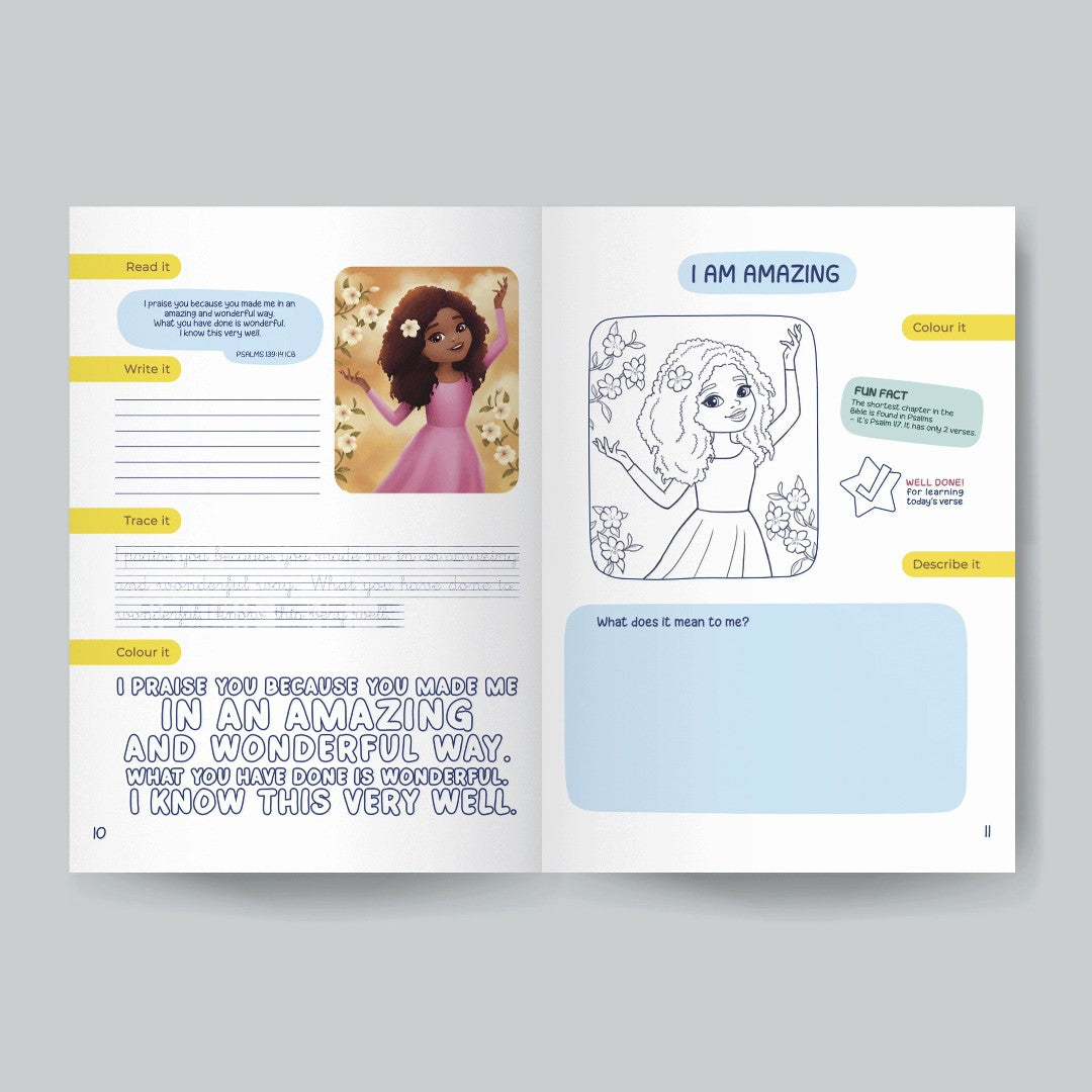 Everyday Bible Verses for Little Ones Activity Book - Re-vived