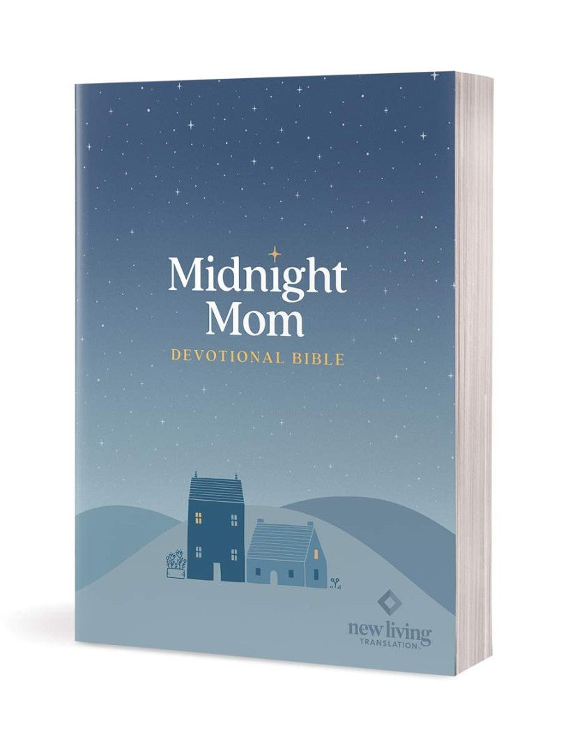NLT Midnight Mom Devotional Bible - Re-vived