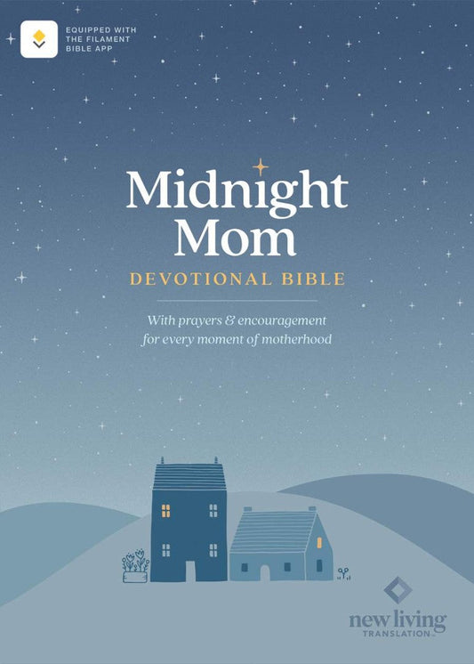 NLT Midnight Mom Devotional Bible - Re-vived