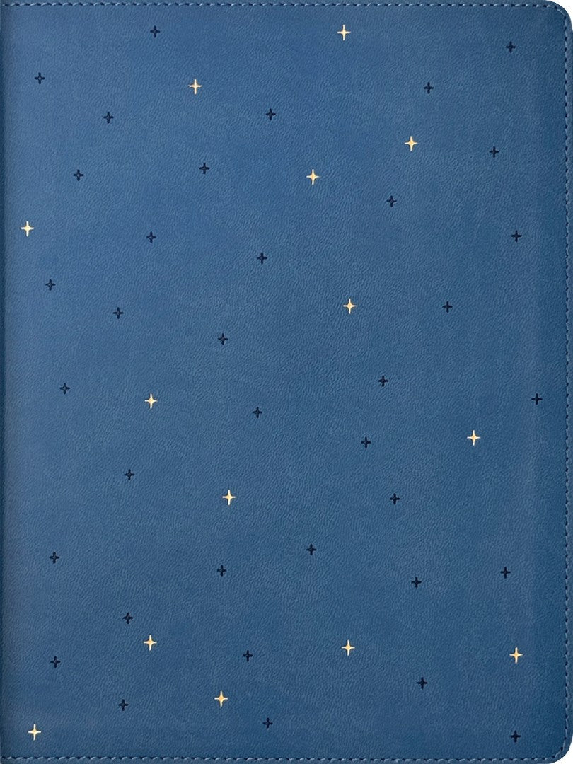 NLT Midnight Mom Devotional Bible, Starlit Navy - Re-vived