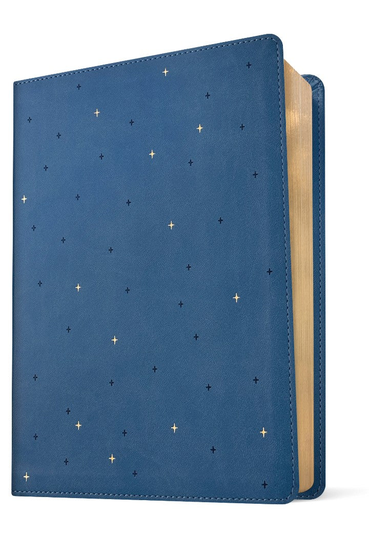 NLT Midnight Mom Devotional Bible, Starlit Navy - Re-vived
