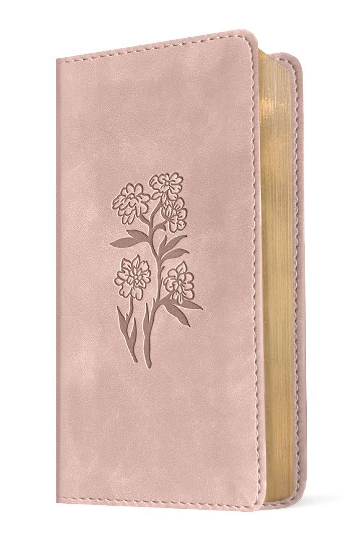NLT Pocket Thinline Bible, Filament Enabled, Blush Pink - Re-vived