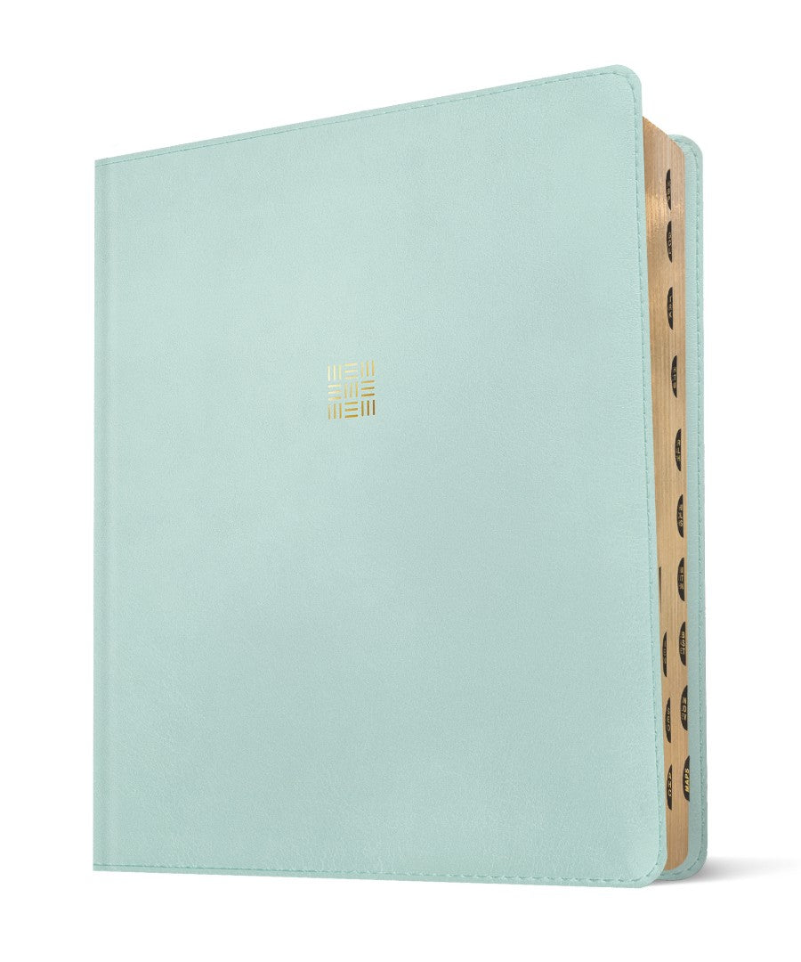 NLT Every Woman's Bible, Journaling Edition, Seafoam Blue - Re-vived