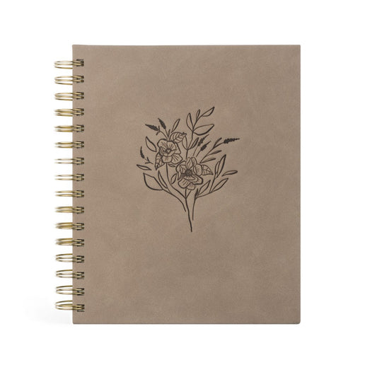 12-Month Undated Planner: Marlo Design, Spiral - Re-vived