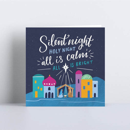 Silent Night - Christmas Card - Re-vived