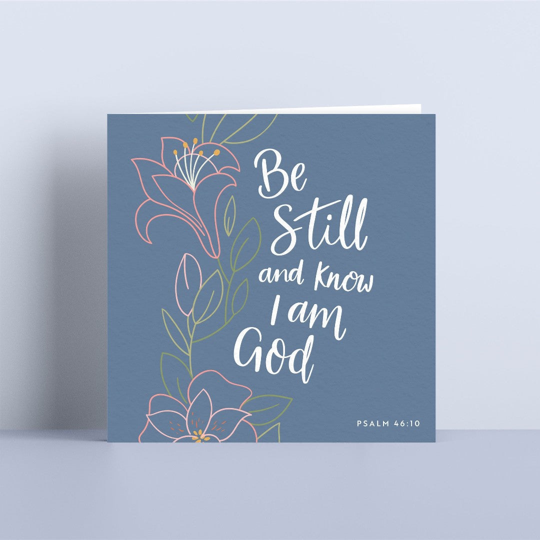 Be Still Card - Re-vived