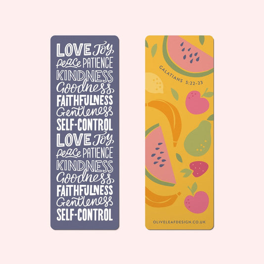 Fruit Of The Spirit Bookmark - Re-vived