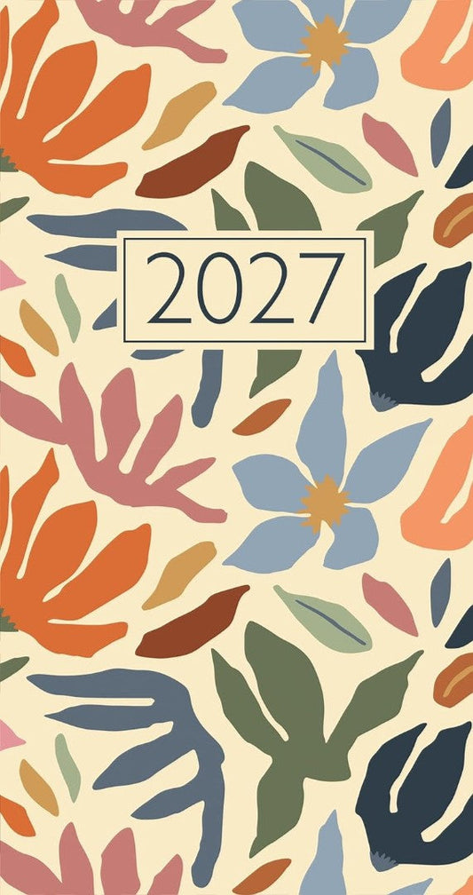 Church Pocket Book Diary with Lectionary 2027, Floral - Re-vived