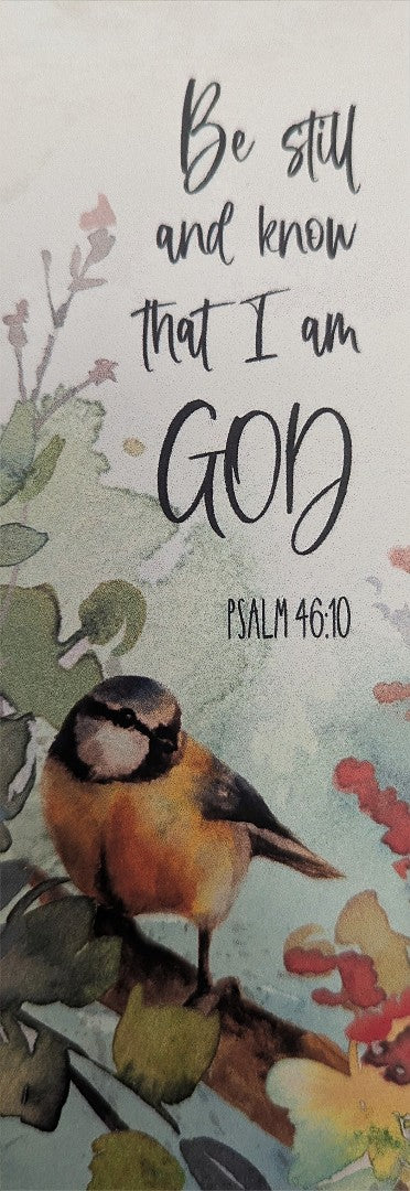 Be Still and Know (Bird) Bookmark - Re-vived