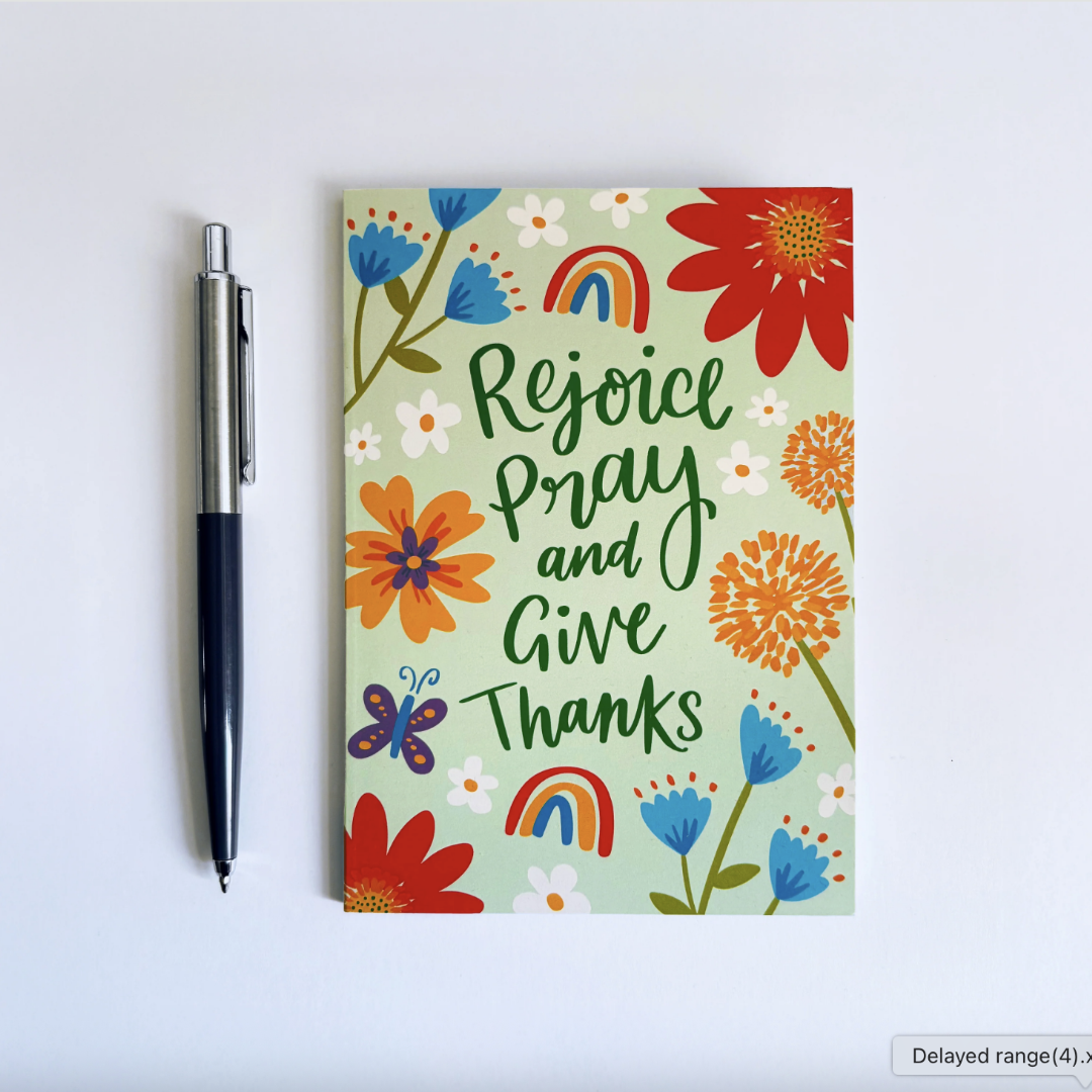 Rejoice - A6 Recycled Notebook